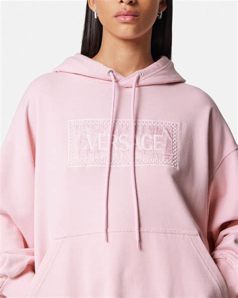 versace man light sweater|Versace barocco hoodie.